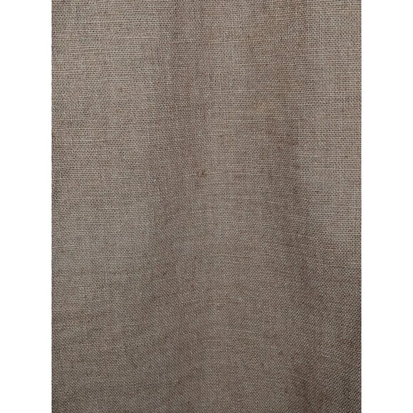 Vintage Silhouettes Shirt Dress Women Size 1X Button Up Linen Blend Coastal Boho - Picture 9 of 11